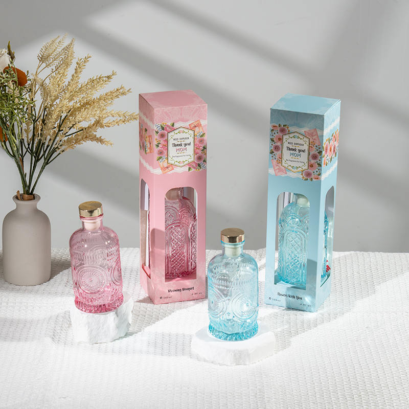 Difuser giolcach buidéal gloine stylish Mother'day - monaróir cumhráin tí