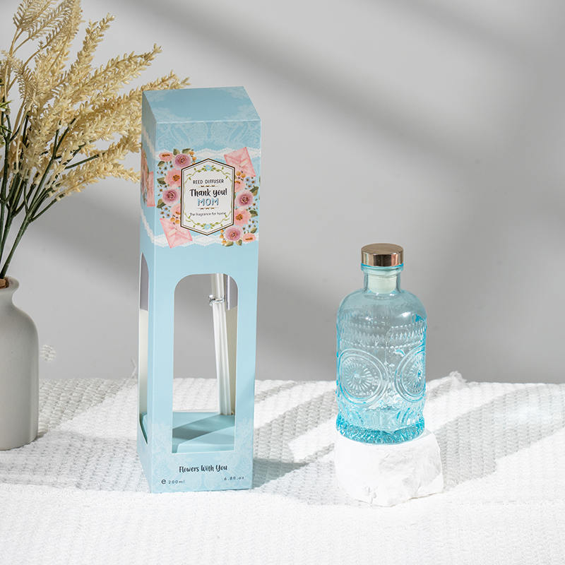 Difuser giolcach buidéal gloine stylish Mother'day - monaróir cumhráin tí