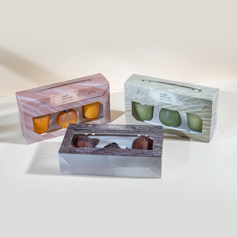 Gloiní beaga stiallacha ingearacha coinnle cumhra X2 Stialóg ingearach bolgán beag buidéal difuser giolcach so-ghalaithe