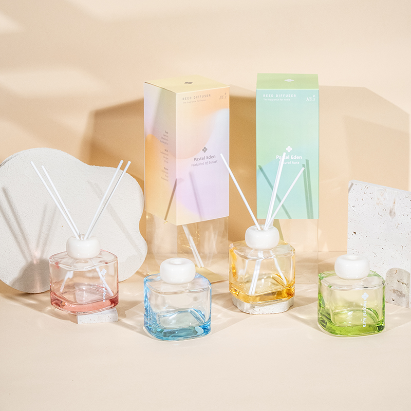 Monarcha diffuser diffuser-aroma buidéal cumhráin gloine cearnach